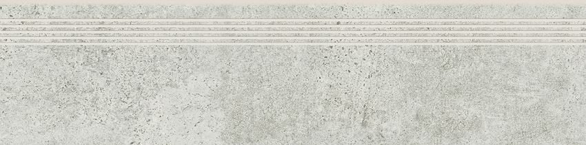 Płytka stopnicowa 29,8x119,8 cm Opoczno Newstone Light Grey Steptread