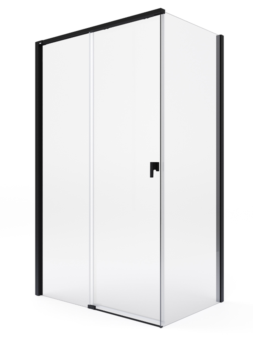 Drzwi prysznicowe Roca Metropolis-N AMP1312016M rys techniczny