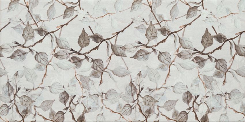 Dekor ścienny 44,8x22,3 cm Domino Edello leaves