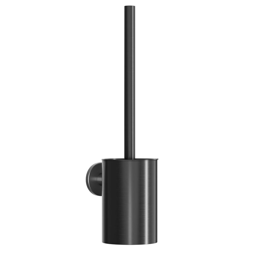 Szczotka toaletowa natynkowa black gun metal IÖ Luvia