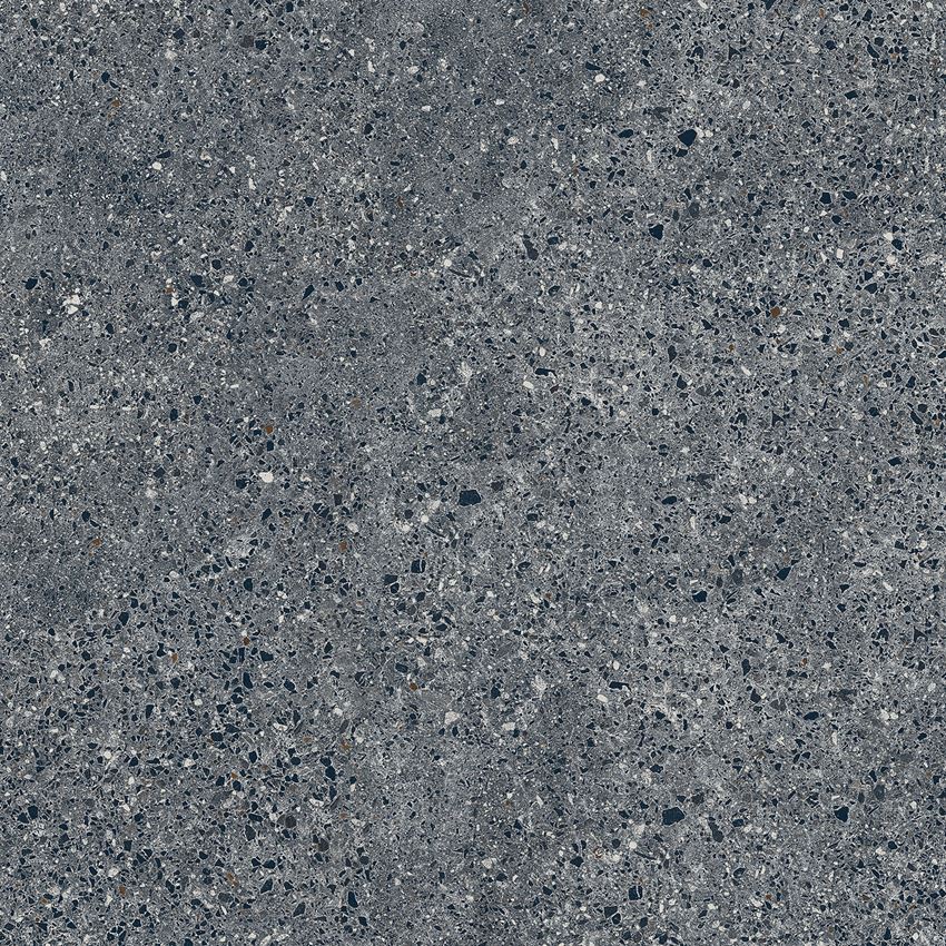 Płytka ścienno-podłogowa 59,8x59,8 cm Tubądzin Terrazzo graphite MAT