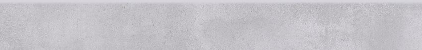 Płytka cokołowa 7,2x59,8 cm Cersanit Velvet Concrete white