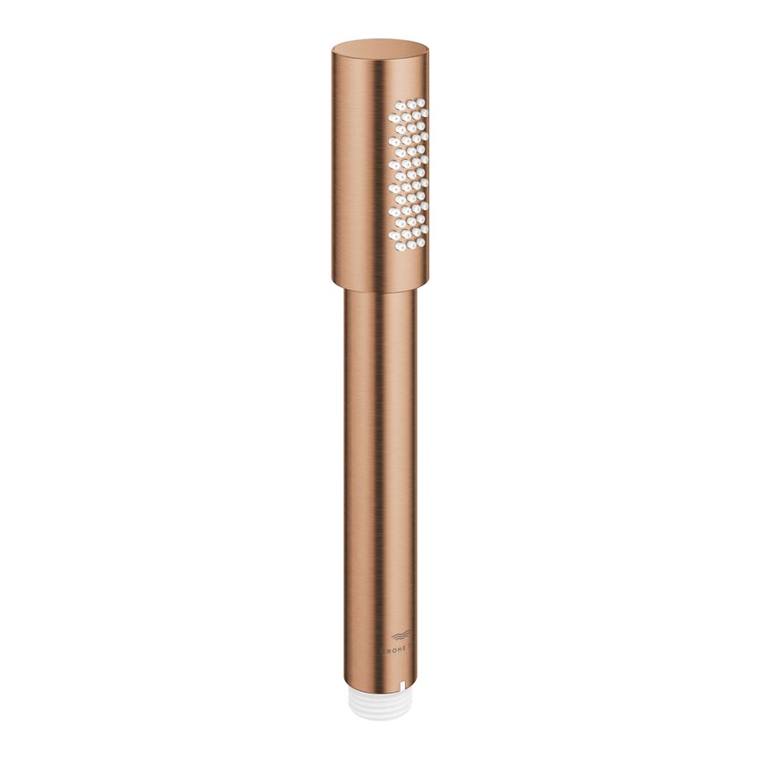 Jednostrumieniowy prysznic ręczny brushed warm sunset Grohe Rainshower Aqua Stick