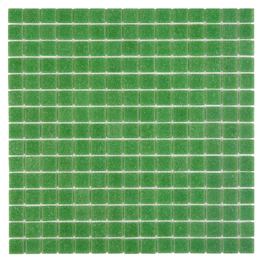 Mozaika szklana 32,7x32,7 cm Dunin Q Series Green