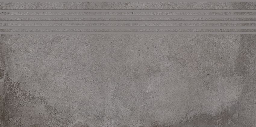 Płytka stopnicowa 29,8x59,8 cm Cersanit Diverso grey