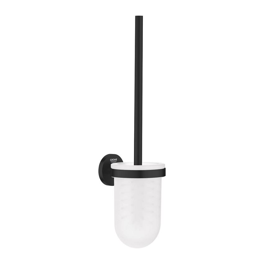 Szczotka toaletowa matte black Grohe Essentials