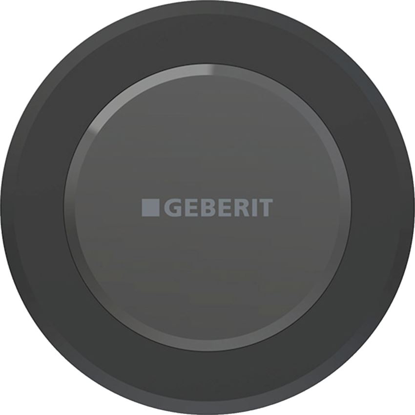 Elektroniczny zestaw uruchamiający WC zasilanie bateryjne Geberit Typ 10 czarny mat