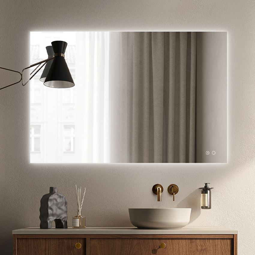 Lustro LED 120x80 cm Elita Led Square