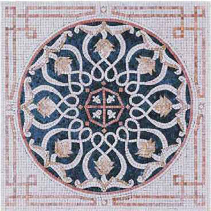 Mozaika kamienna 90x90/120x120 cm Dunin Medallion