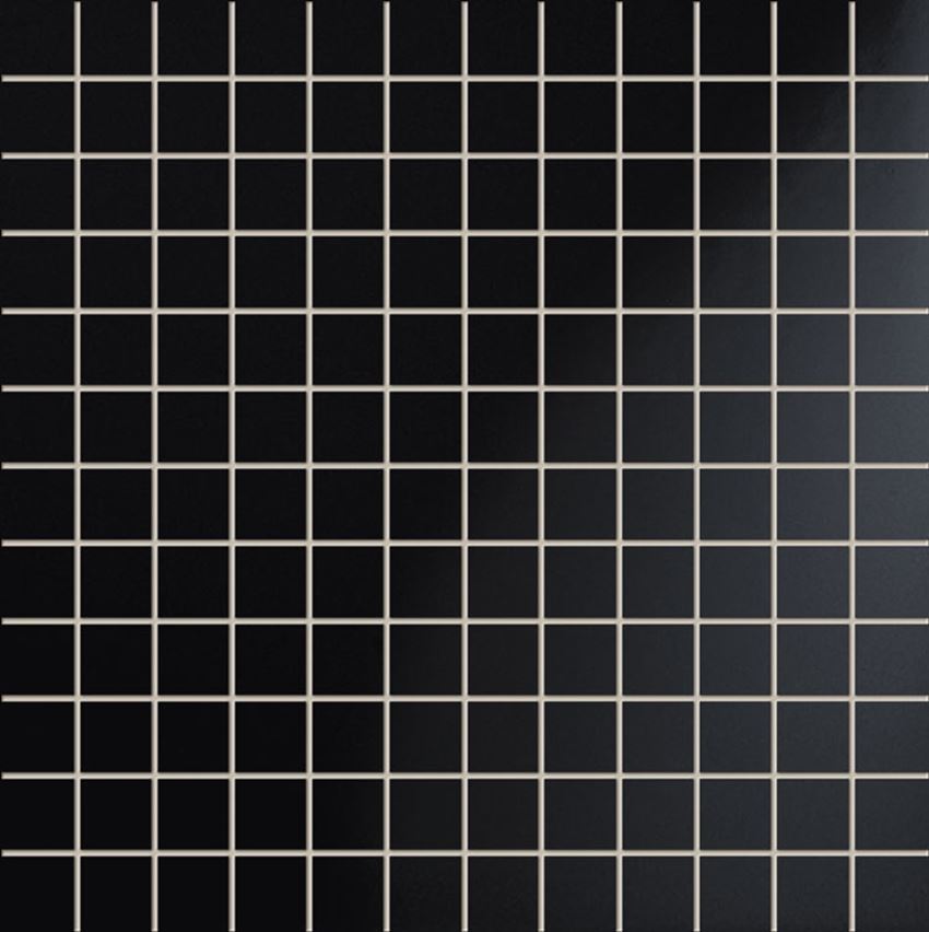 Mozaika ścienna 29,8x29,8 cm Tubądzin Tokyo Black A