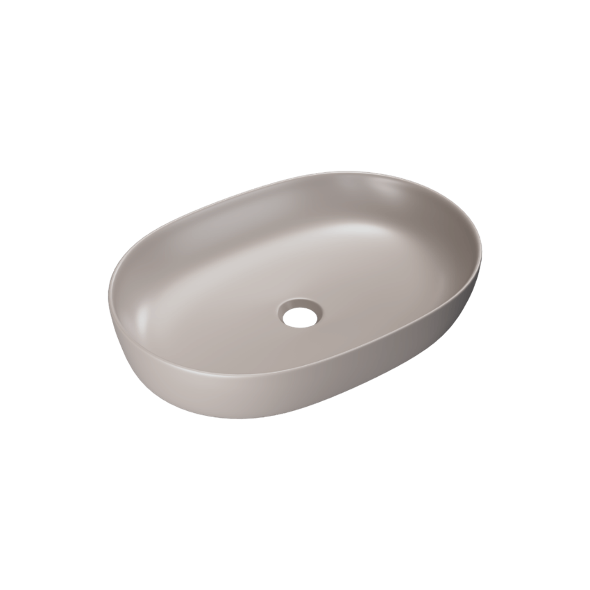 Umywalka nablatowa 60 cm cappucino mat Excellent Jima