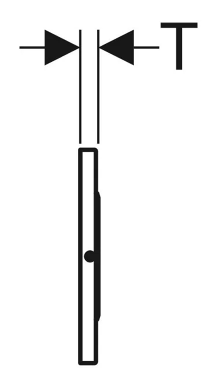 System spłukiwania Geberit 115.907.KJ.6 rys techniczny