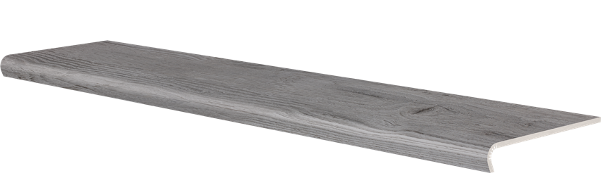 Płytka stopnicowa 32x120,2 cm Cerrad V-shape Cortone grigio 