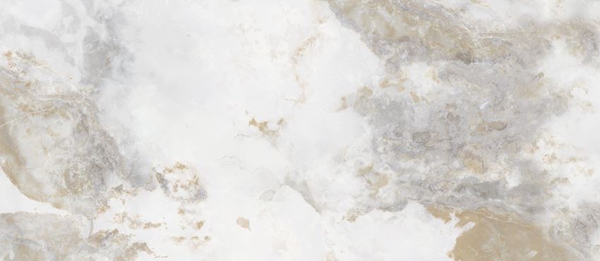 Płytka ścienno-podłogowa 119,8x274,8 cm Tubądzin Onice Bianco MAT
