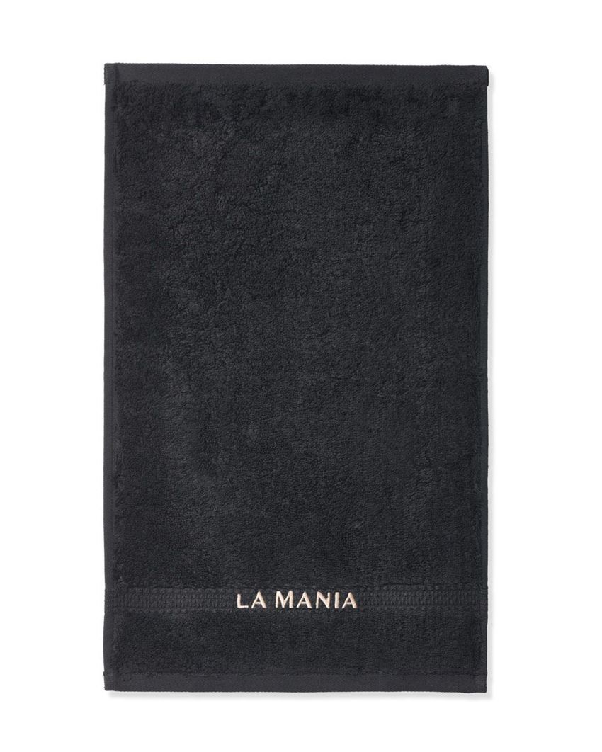 Ręcznik łazienkowy La Mania Home Ręcznik Premium Black 50x90