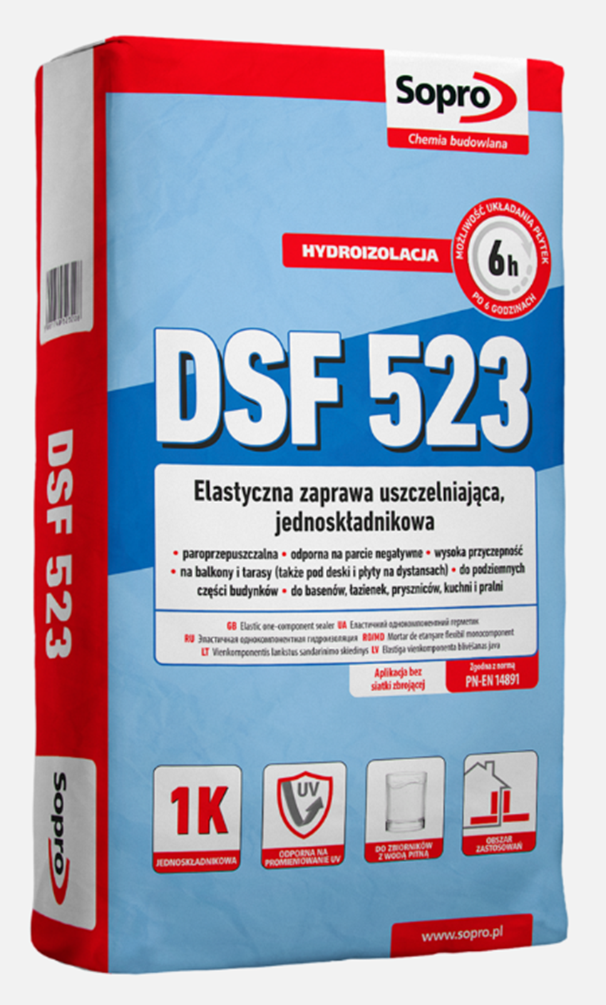 Zaprawa uszczelniająca Sopro DSF 523/20