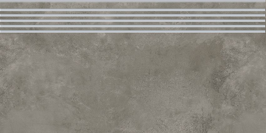Płytka stopnicowa 29,8x59,8 cm Opoczno Quenos Grey Steptread