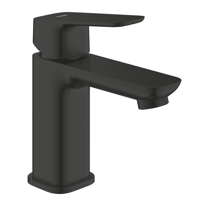 Bateria umywalkowa bez zestawu odpływowego rozmiar S matte black Grohe Cubeo