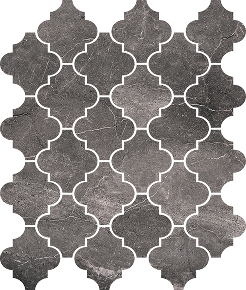Mozaika 29x35 cm Nowa Gala Imperial Graphite IG 13