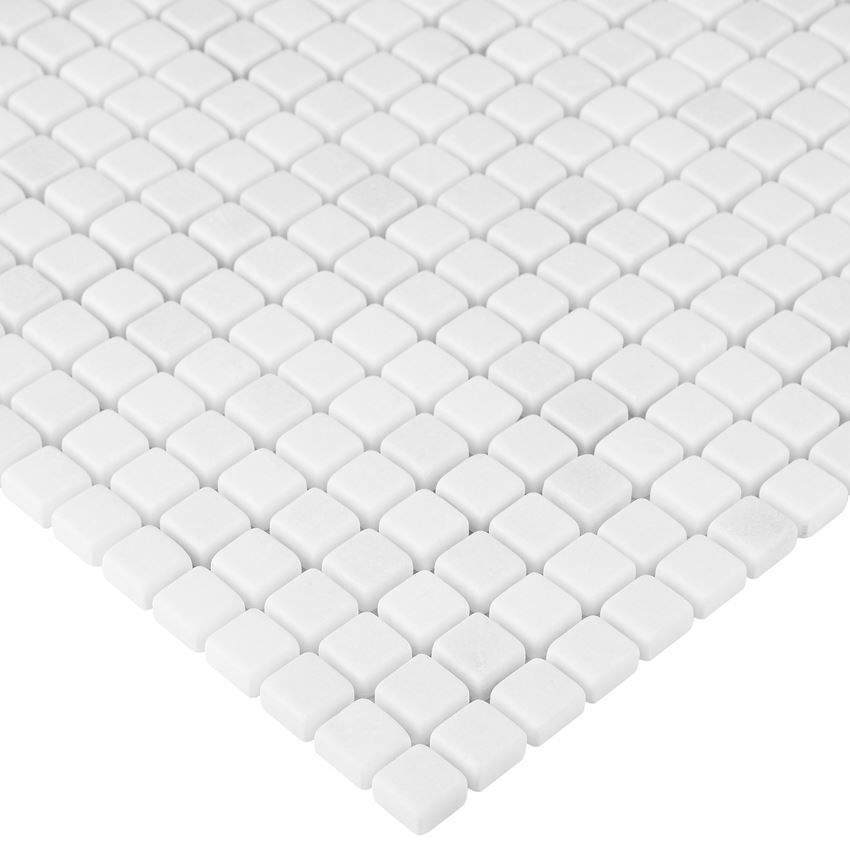Mozaika kamienna 30,5x30,5 cm Dunin Black&White Pure White 15 matt