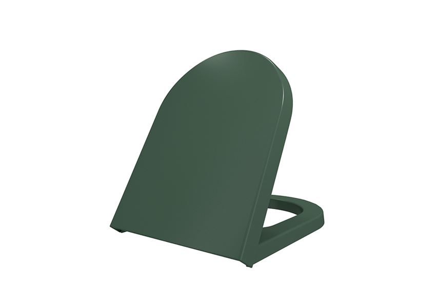 Deska WC duroplast wolnoopadająca Matte Green Bocchi Speciale