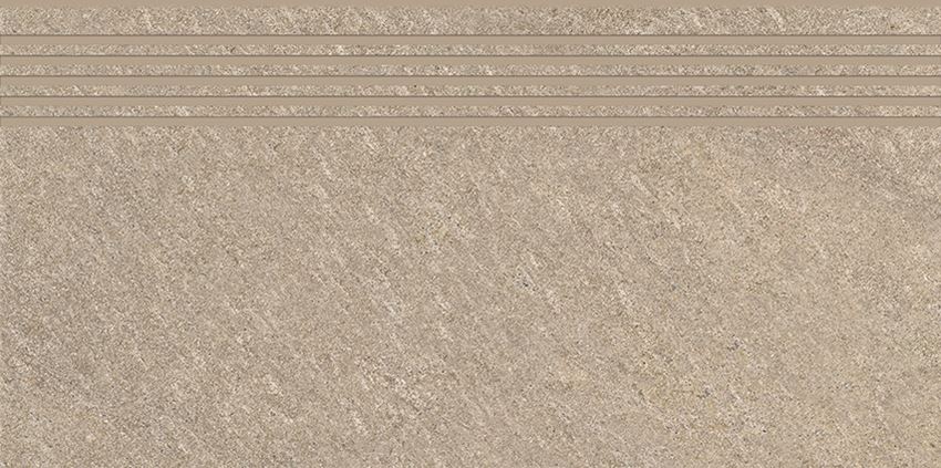 Płytka stopnicowa 29,8x59,8 cm Cersanit Bolt beige
