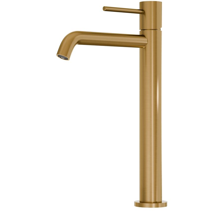 Bateria umywalkowa nablatowa brushed gold IÖ Luvia
