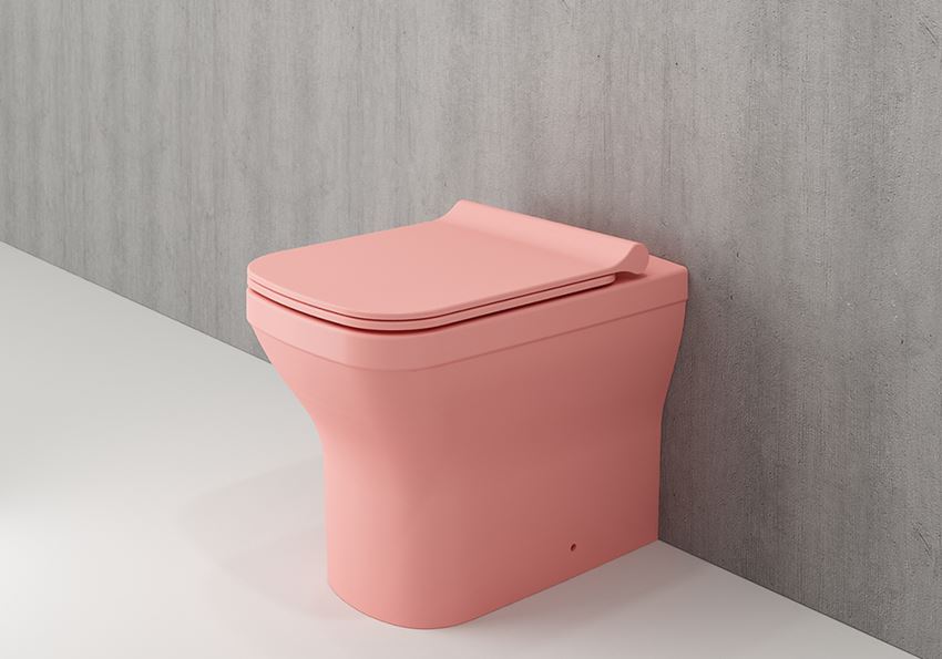 Miska WC stojąca bez deski Matte Salmon Bocchi Firenze