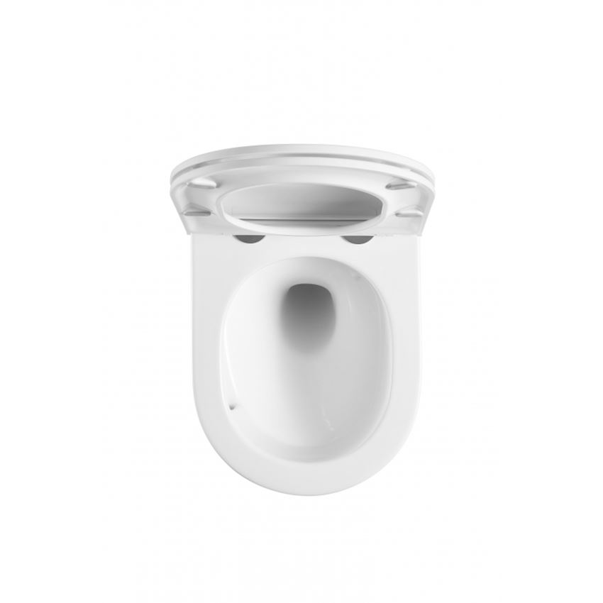 Miska WC podwieszana IÖ Mufi Plus Spin Flux Plus White Mat