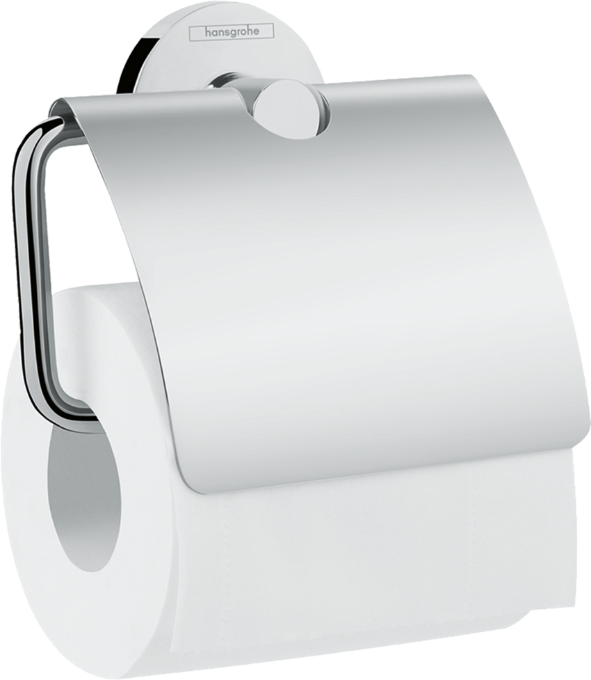 Uchwyt na papier toaletowy z pokrywą Hansgrohe Logis Universal