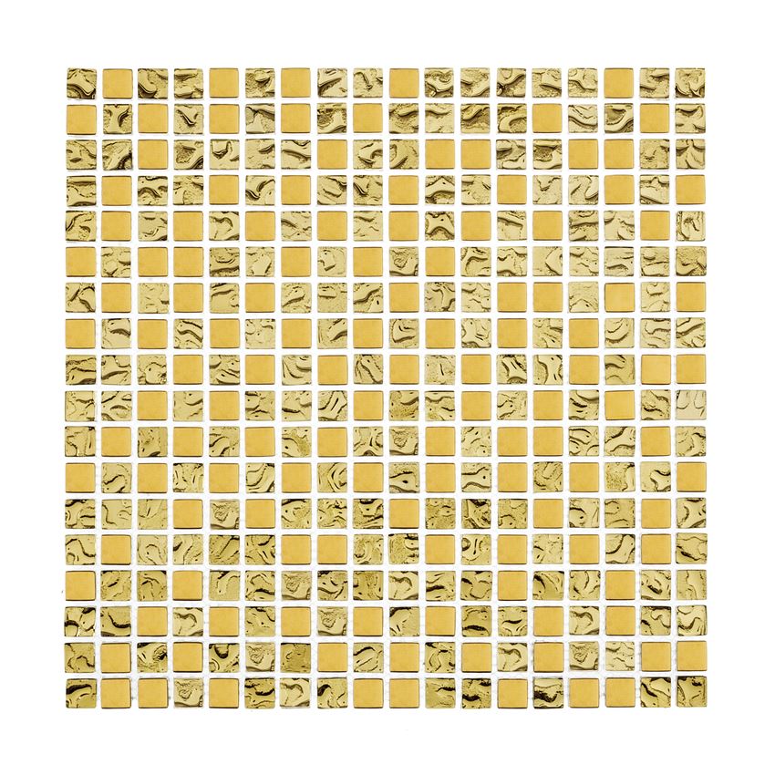 Mozaika szklana 30x30 cm Dunin Glass Mix DD1 Gold Mix 15