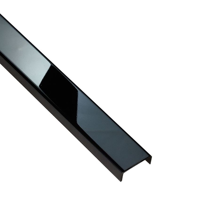Listwa dekoracyjna połysk 5x270 cm antracyt Azario Profil Antracyt Ins