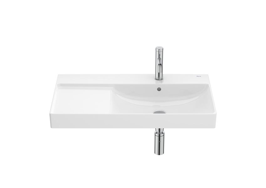 Umywalka meblowa prawa (do kompletacji z kolekcją Ella) 80 cm, biała Roca Ona