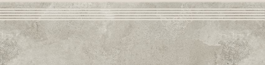 Płytka stopnicowa 29,8x119,8 cm Opoczno Quenos Light Grey Steptread