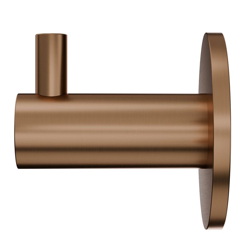 Wieszak na ręcznik pojedynczy brushed rose gold IÖ Luvia