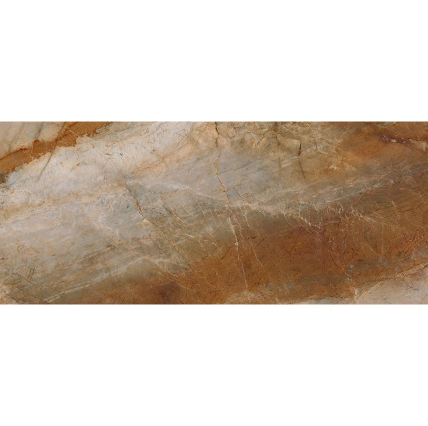 Płytka uniwersalna 119,8x279,8 cm Paradyż Abstract Rust Gres Szkl. Rekt. Poler