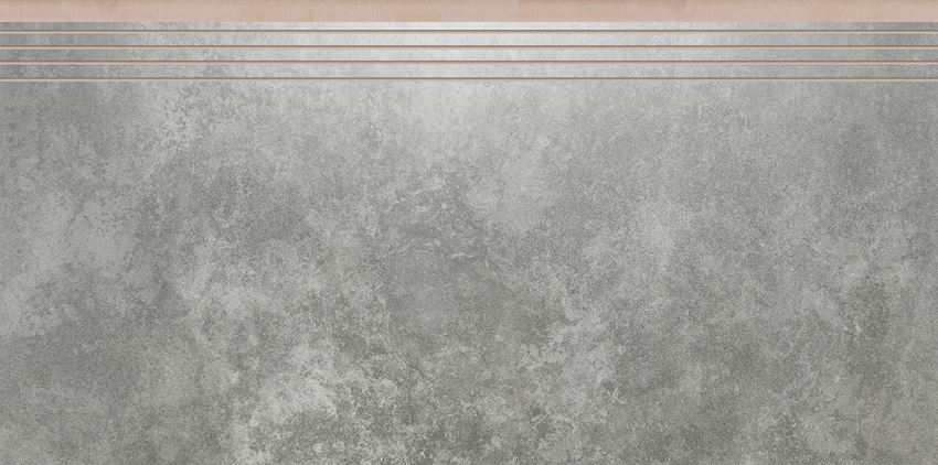 Płytka stopnicowa 29,7x59,7 cm Cerrad Apenino antracyt lappato 