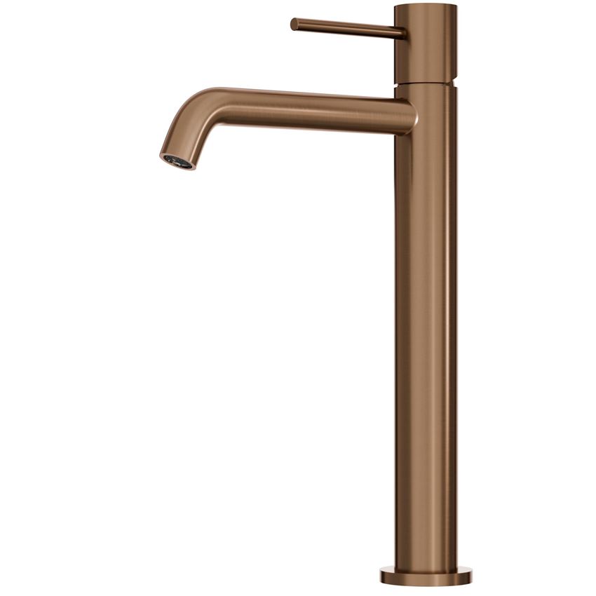 Bateria umywalkowa nablatowa brushed rose gold IÖ Luvia