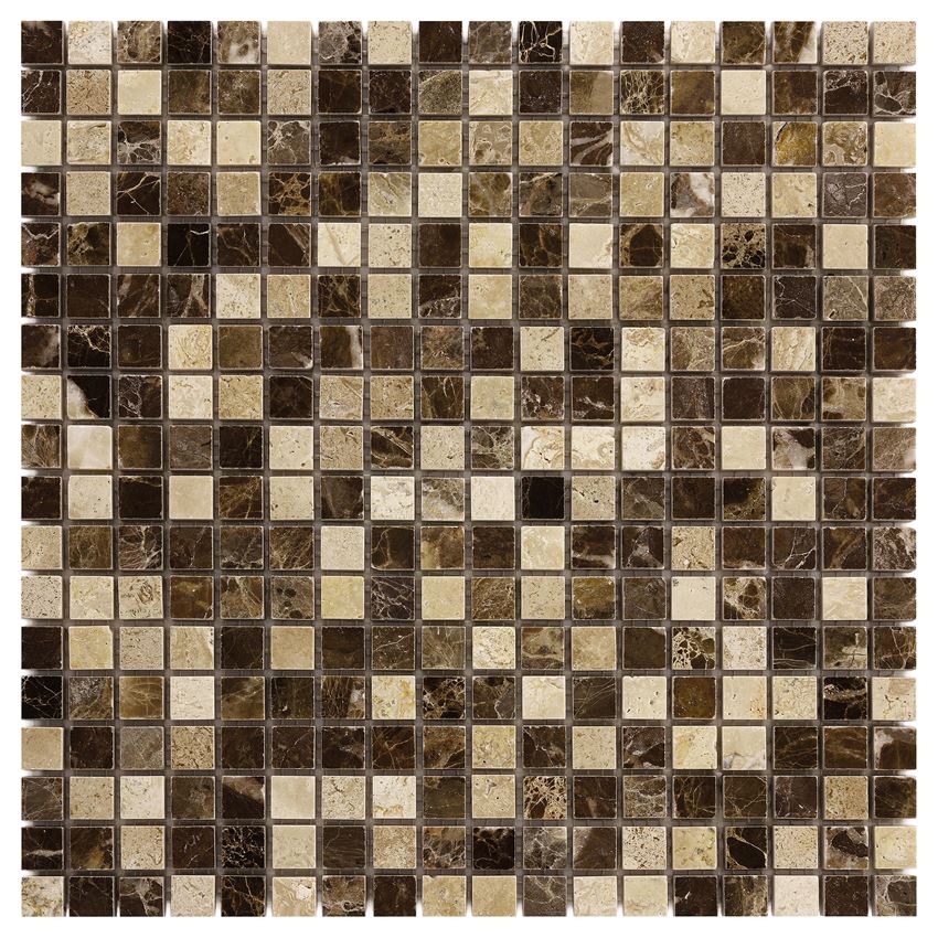 Mozaika kamienna 30,5x30,5 cm Dunin Emperador mix 15