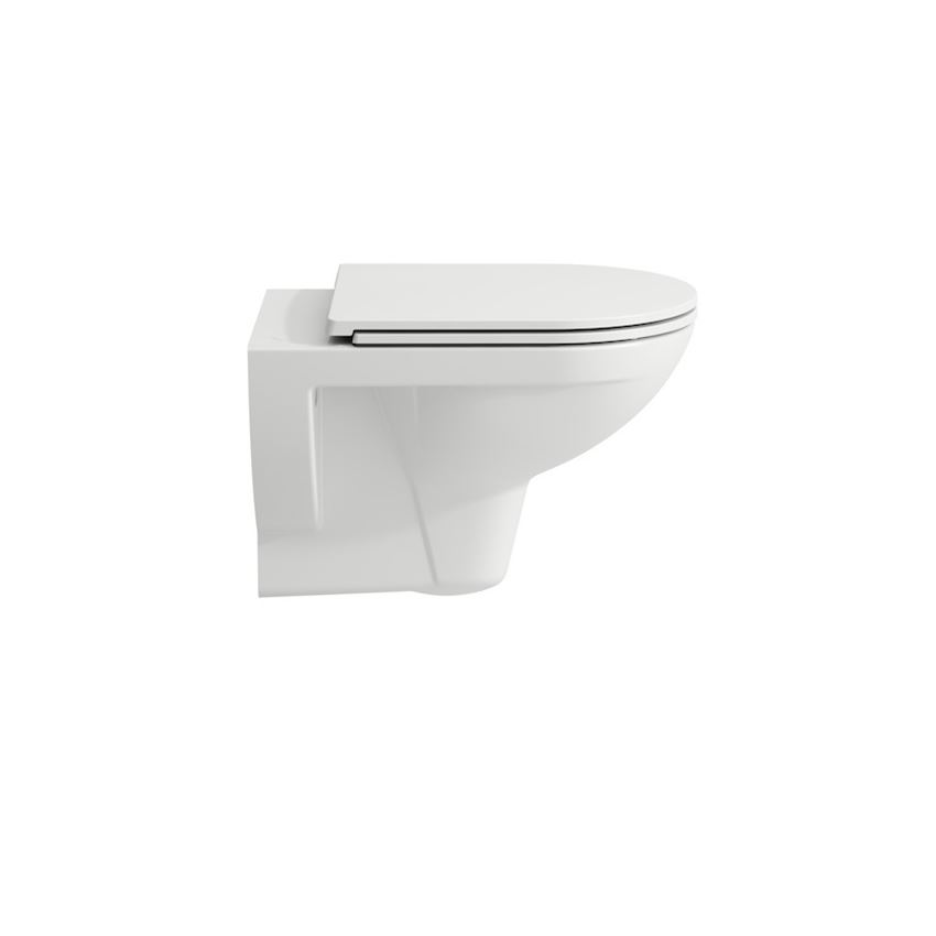 Zestaw miska WC podwieszana rimless z deską wolnoopadającą Laufen Pro