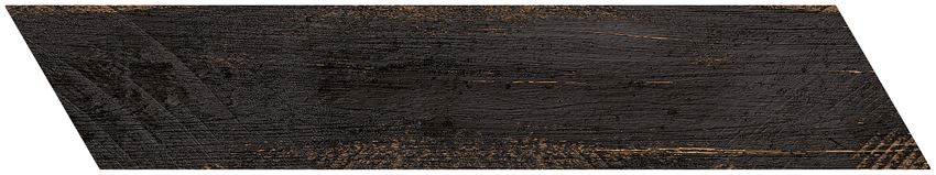 Płytka uniwersalna 8x40 cm Azario Chevron Negro Mat