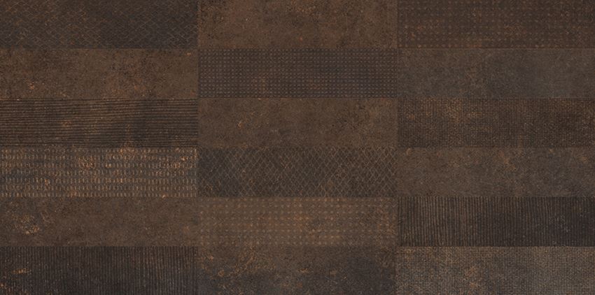 Płytka ścienna 29,8x59,8 cm Opoczno Metaliko Rust Pattern Micro