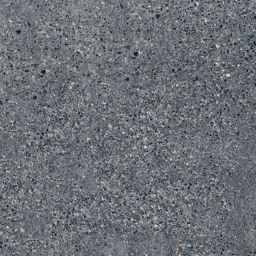 Płytka ścienno-podłogowa 59,8x59,8 cm Tubądzin Terrazzo graphite MAT