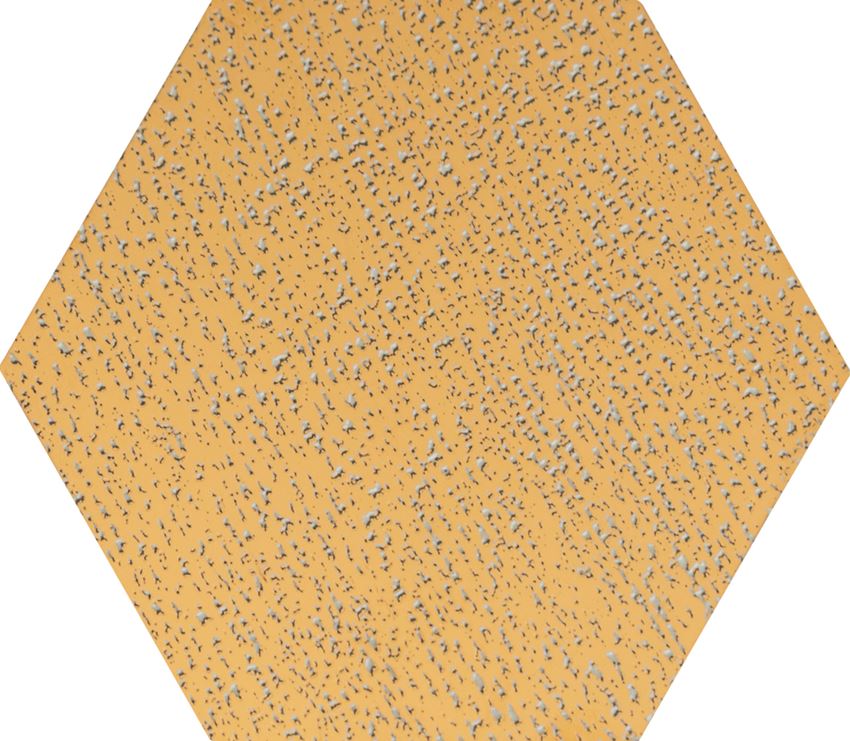 Płytka dekoracyjna 11x12,5 cm Domino Bihara gold hex
