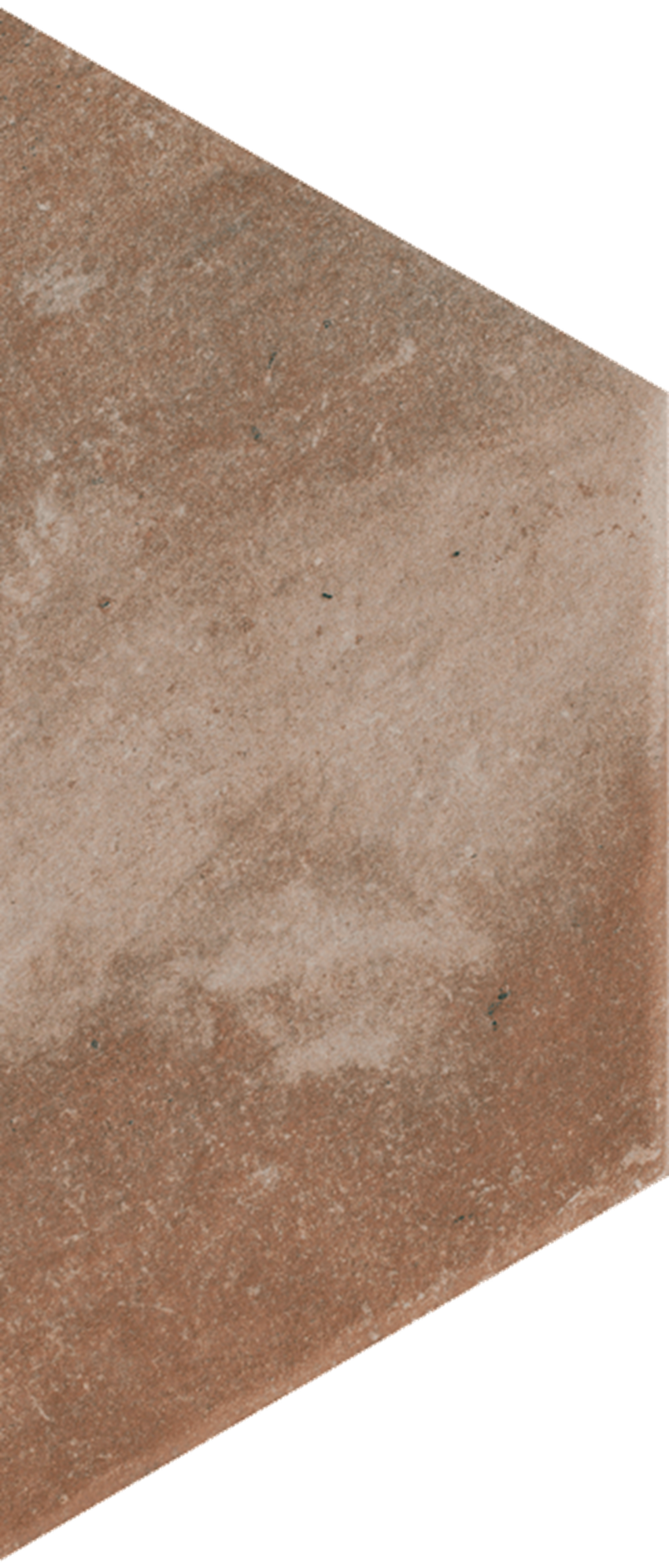 Dekoracja podłogowa 12,6x29,6 cm Paradyż Scandiano Rosso Trapez