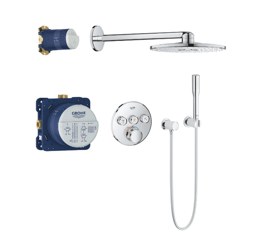 Zestaw prysznicowy Grohe Grohtherm SmartControl 34705000