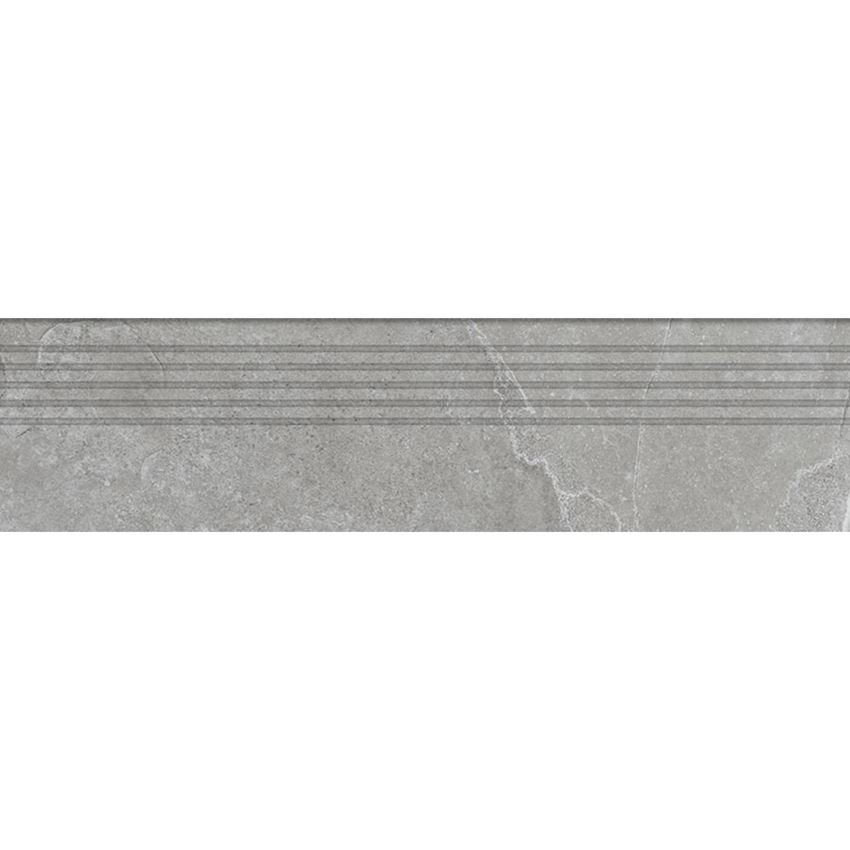 Płytka stopnicowa 29,6x119,8 cm Tubądzin Grand Cave grey.jpg