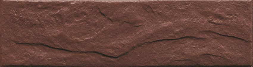 Płytka elewacyjna rustykalna 6,5x24,5 cm Cerrad Burgund
