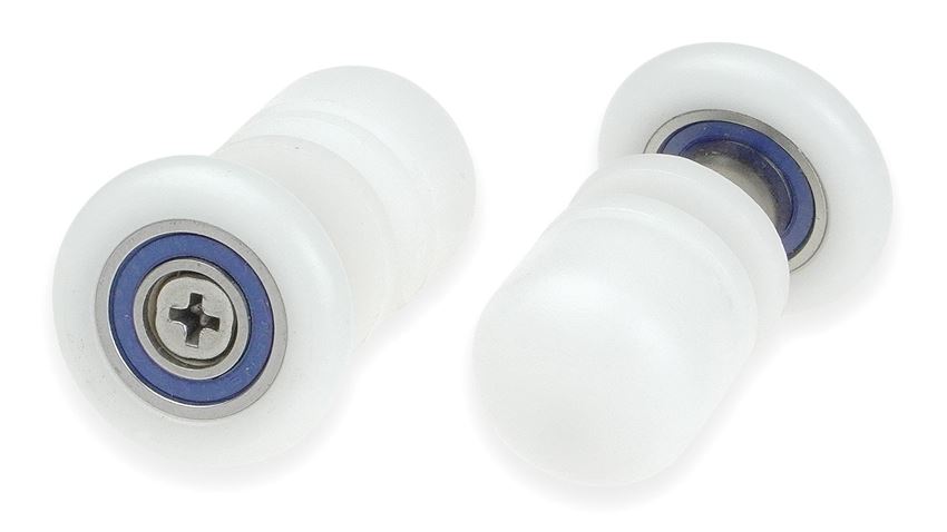 Rolki pojedyncze do szyb 6 mm Deante