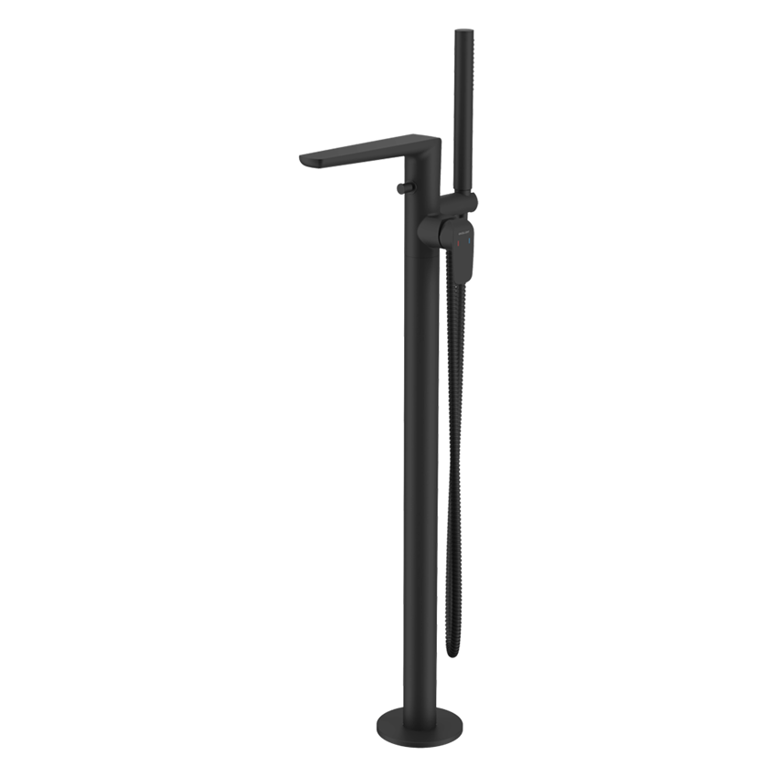 Bateria wannowa wolnostojąca czarny soft Excellent Clever 2.1